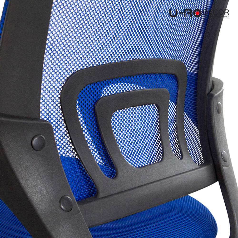 เก้าอี้สำนักงาน U-RO DECOR ICHI สีน้ำเงิน