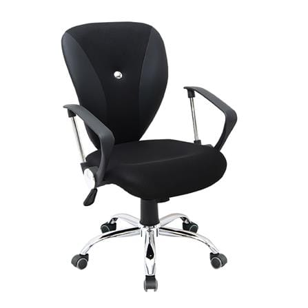 เก้าอี้สำนักงาน U-RODECOR PLUTO สีดำ_1