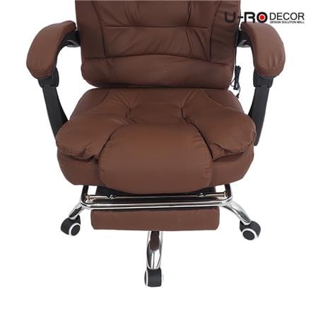 เก้าอี้สำนักงาน U-RODECOR WING สีน้ำตาล_2