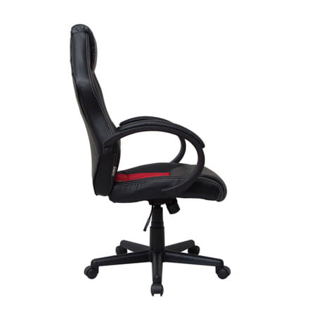 เก้าอี้เกมมิ่ง U-RO DECOR SPEED สีดำ/แดง_2