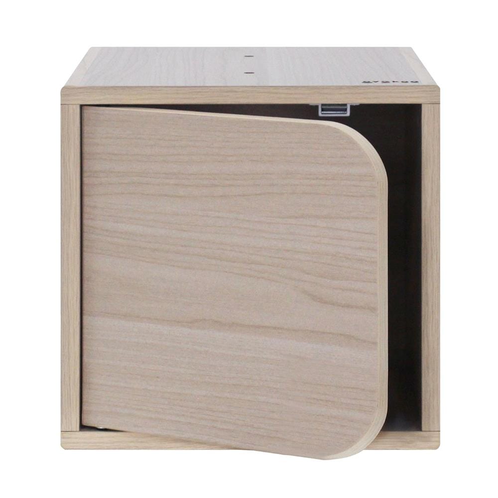 ตู้เก็บของบานเปิด OYAKOO CHARLIE&rsquo;S CURVE 2 829051 30 ซม. ลายไม้