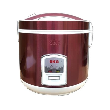 หม้อหุงข้าว MANUAL SKG SK-18K 1.8 ลิตร สีแดง_0