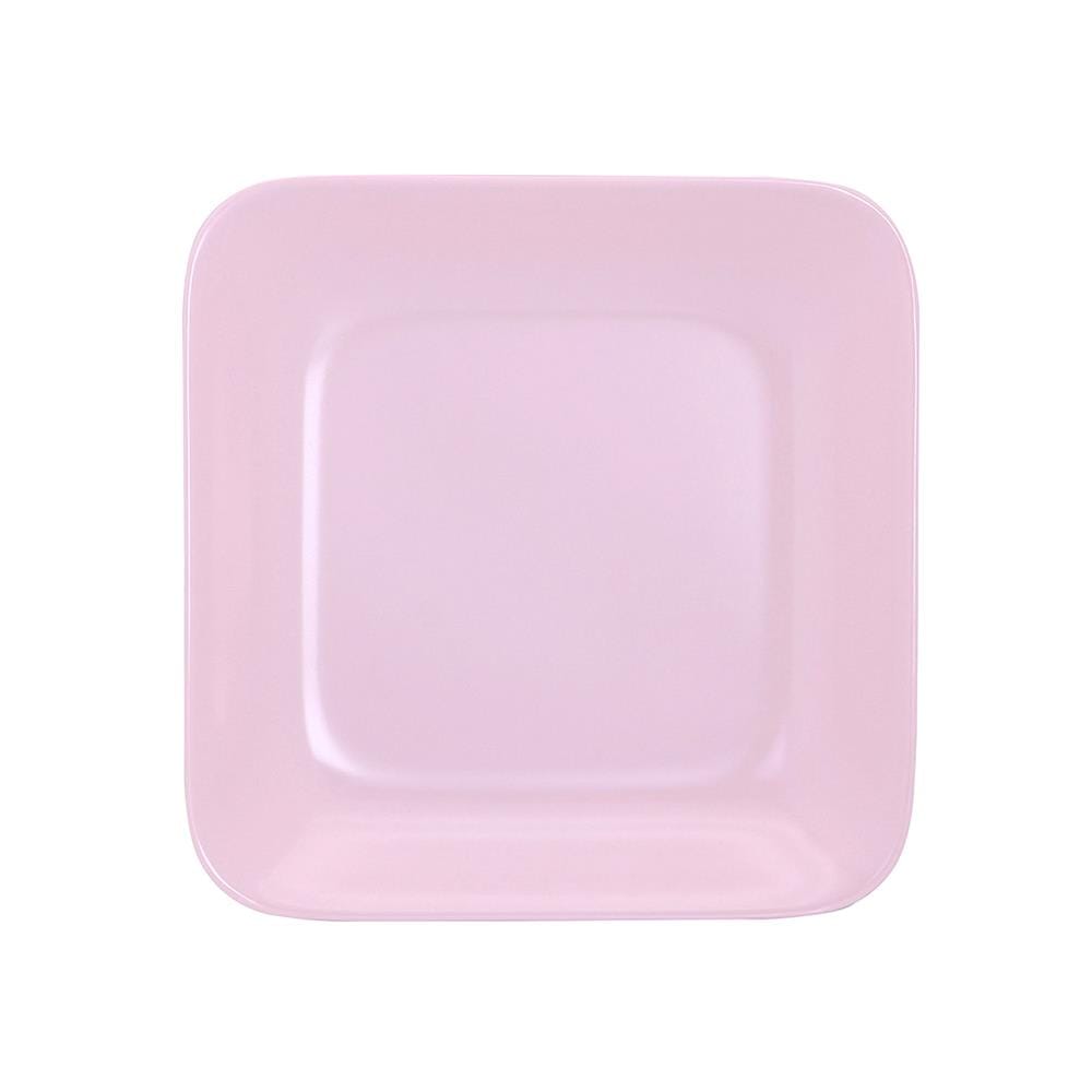 จานเหลี่ยมเมลามีน 7.5 นิ้ว VANDA CLASSIC สีชมพู