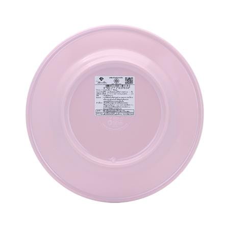 จานเมลามีนตื้น 7 นิ้ว VANDA CLASSIC สีชมพู_3
