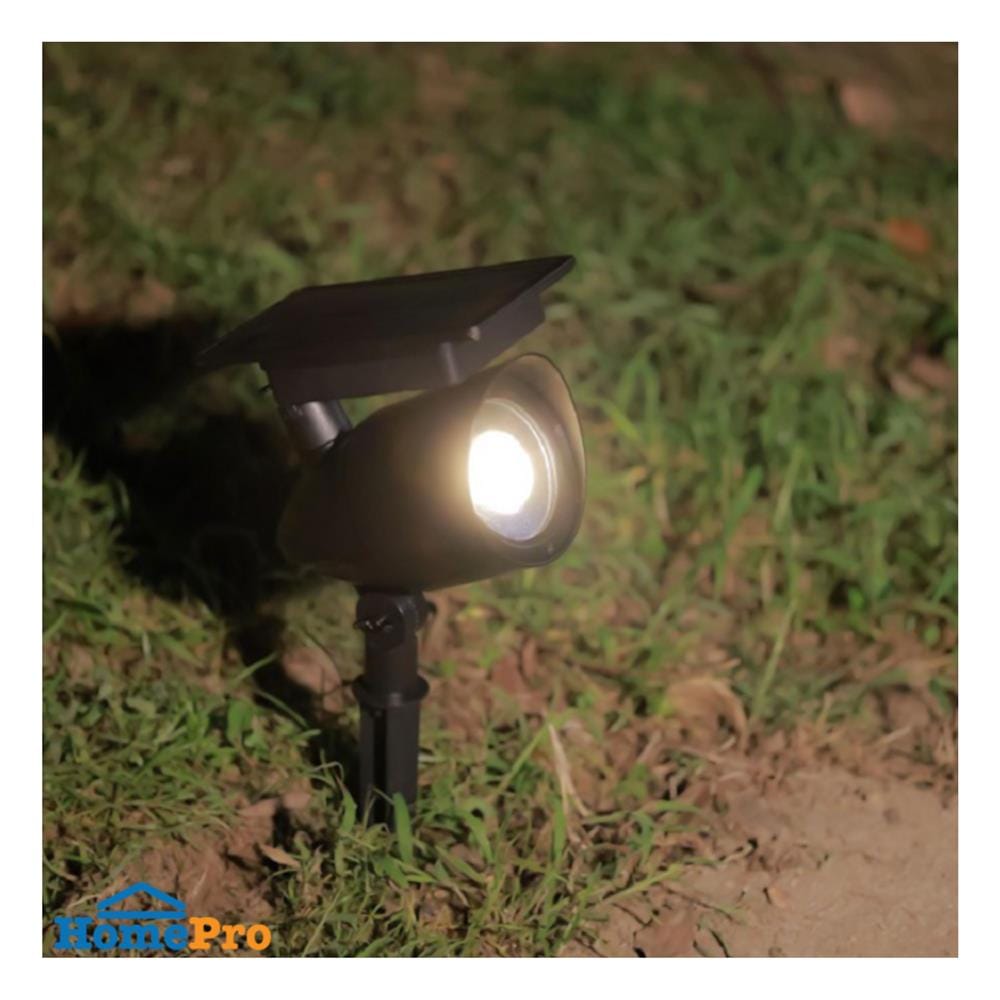 ไฟจัดสวน SOLAR CARINI AR-008 0.5 วัตต์ RGB สีดำ
