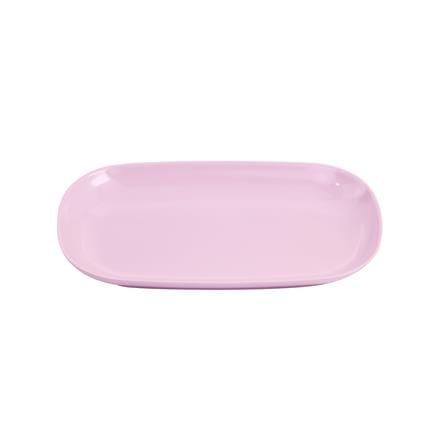 จานเปลเหลี่ยมเมลามีน 8.5 นิ้ว VANDA CLASSIC สีชมพู_1