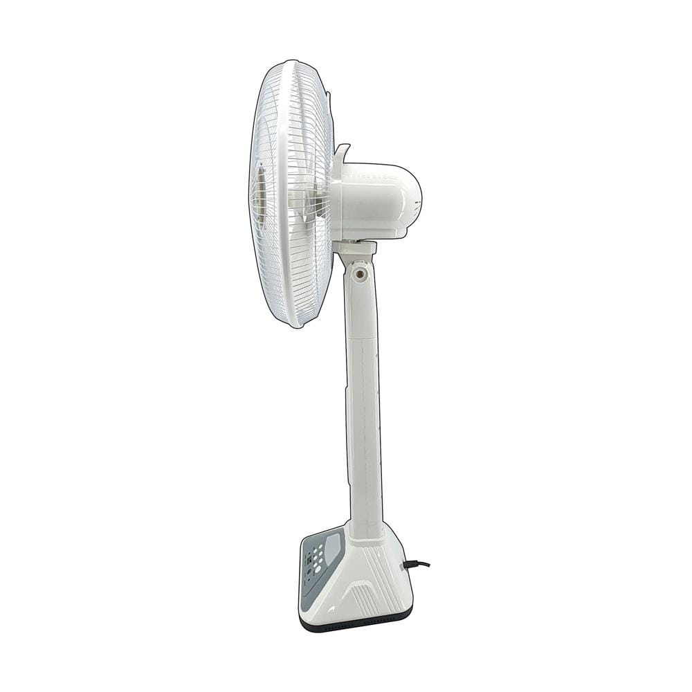 พัดลมโซล่าเซลล์ 14 นิ้ว SKG SK-1105L สีขาว