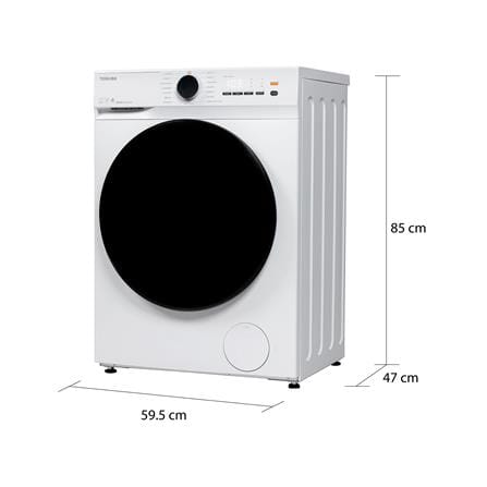 เครื่องซักผ้าฝาหน้า TOSHIBA TW-T21BU95UWT(WW) 8.5 กก. สีขาว อินเวอร์เตอร์_6