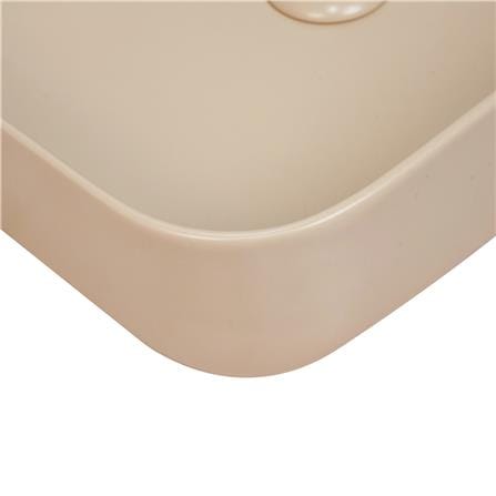 อ่างล้างหน้าวางบนเคาน์เตอร์ MOYA 203P-2 MATT BEIGE_4