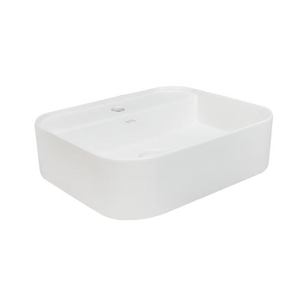 อ่างล้างหน้าวางบนเคาน์เตอร์ MOYA C-815 MATT WHITE