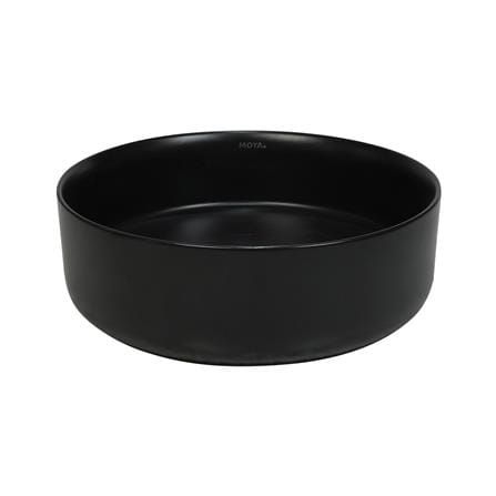 อ่างล้างหน้าวางบนเคาน์เตอร์ MOYA 221-11 MATT BLACK