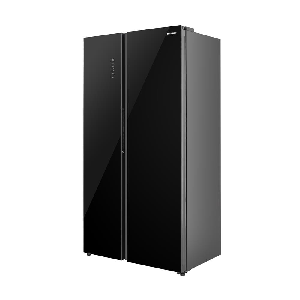ตู้เย็น SIDE BY SIDE HISENSE RS708N4TBU 19.8 คิว กระจกดำ
