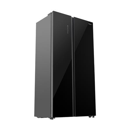 ตู้เย็น SIDE BY SIDE HISENSE RS708N4TBU 19.8 คิว กระจกดำ_2