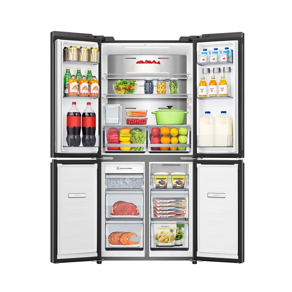 ตู้เย็น MULTI DOOR HISENSE RQ610N4TBNI3 17.3 คิว สีดำ
