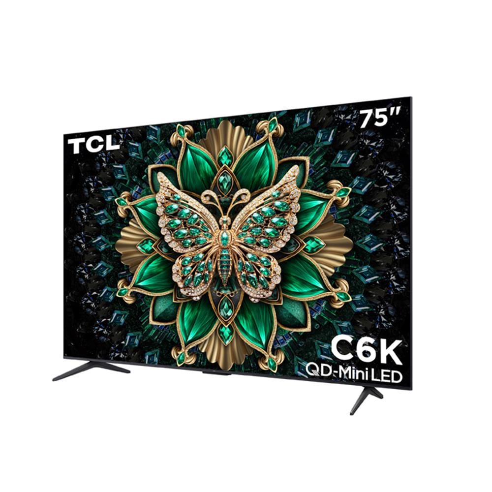 ทีวีคิวดี มินิแอลอีดี 75 นิ้ว TCL (4K, LED, GOOGLE TV) 75C6K