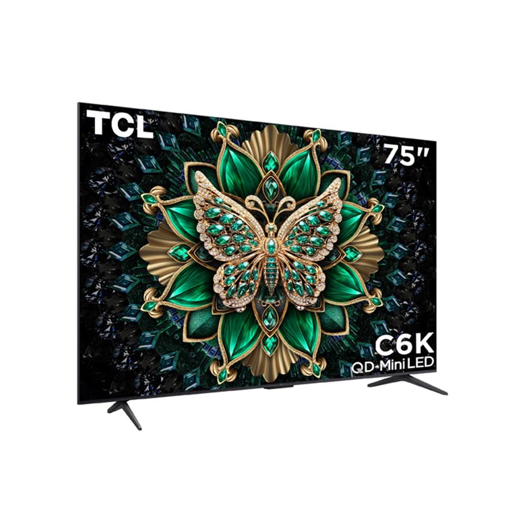 ทีวีคิวดี มินิแอลอีดี 75 นิ้ว TCL (4K, LED, GOOGLE TV) 75C6K