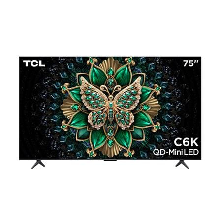 ทีวีคิวดี มินิแอลอีดี 75 นิ้ว TCL (4K, LED, GOOGLE TV) 75C6K