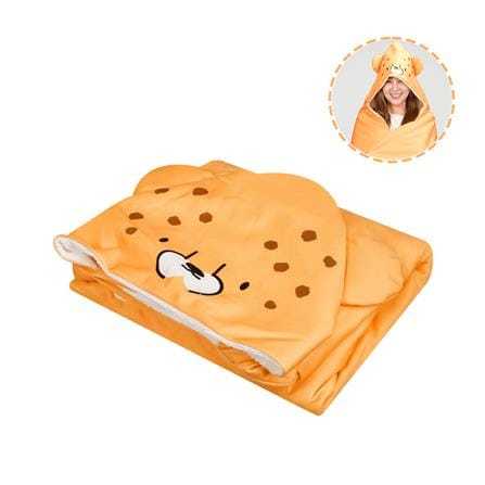 ผ้าขนหนู HOME LIVING STYLE HOOD CHEETAH 27X54 นิ้ว สี YELLOW_0