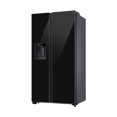 ตู้เย็น SIDE BY SIDE SAMSUNG RS70F65K1BST 22.4 คิว กระจกดำ_1
