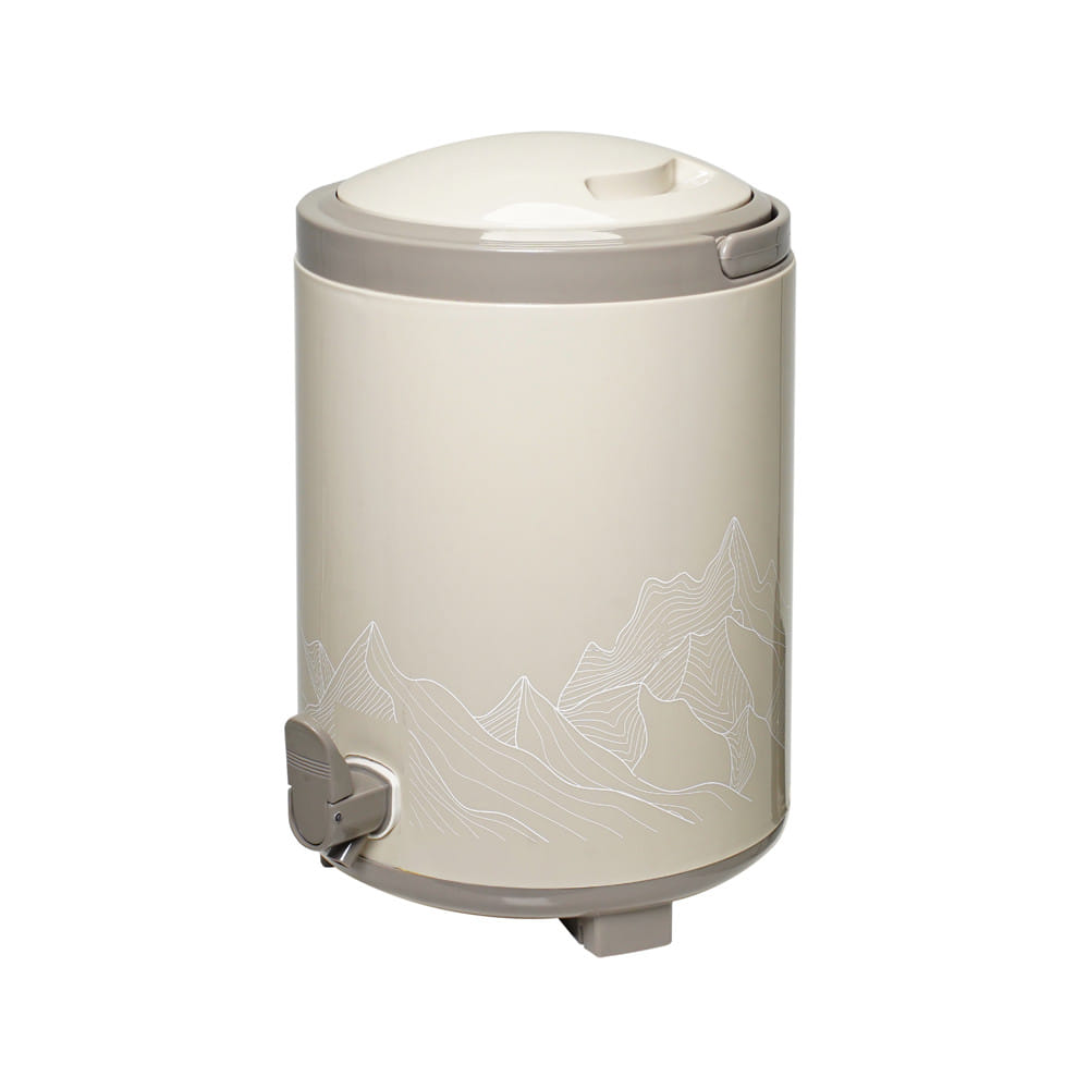 ถังน้ำดื่ม มีก๊อก SPRING COOL MATE CIRCULAR 10 ลิตร สีโทป_0