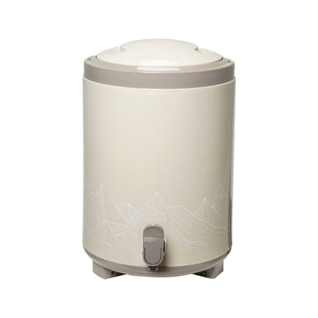 ถังน้ำดื่ม มีก๊อก SPRING COOL MATE CIRCULAR 10 ลิตร สีโทป_2