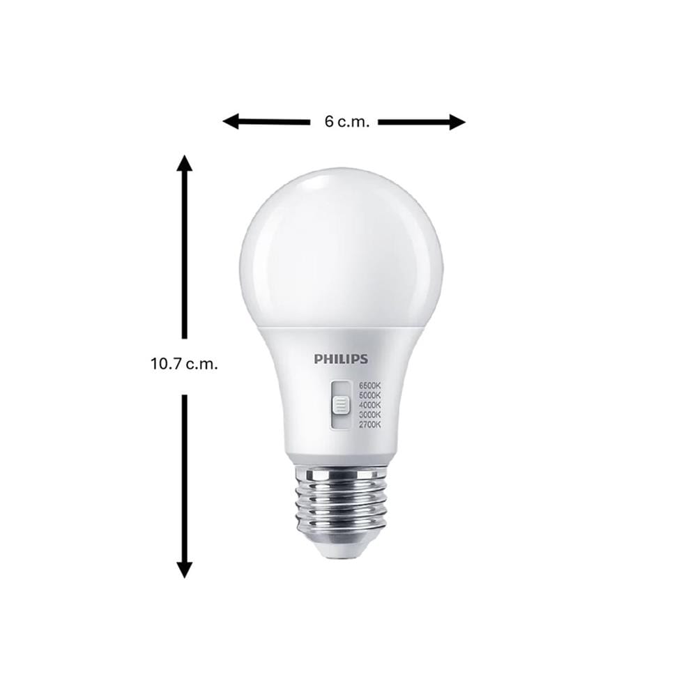 หลอด LED PHILIPS 13 วัตต์ DAYLIGHT/COOL WHITE/WARM WHITE E27