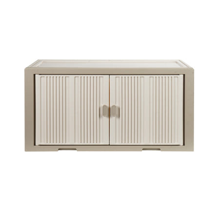 กล่องบานเปิด STACKO SORA 64X32X32.5 ซม. สีเบจ_2