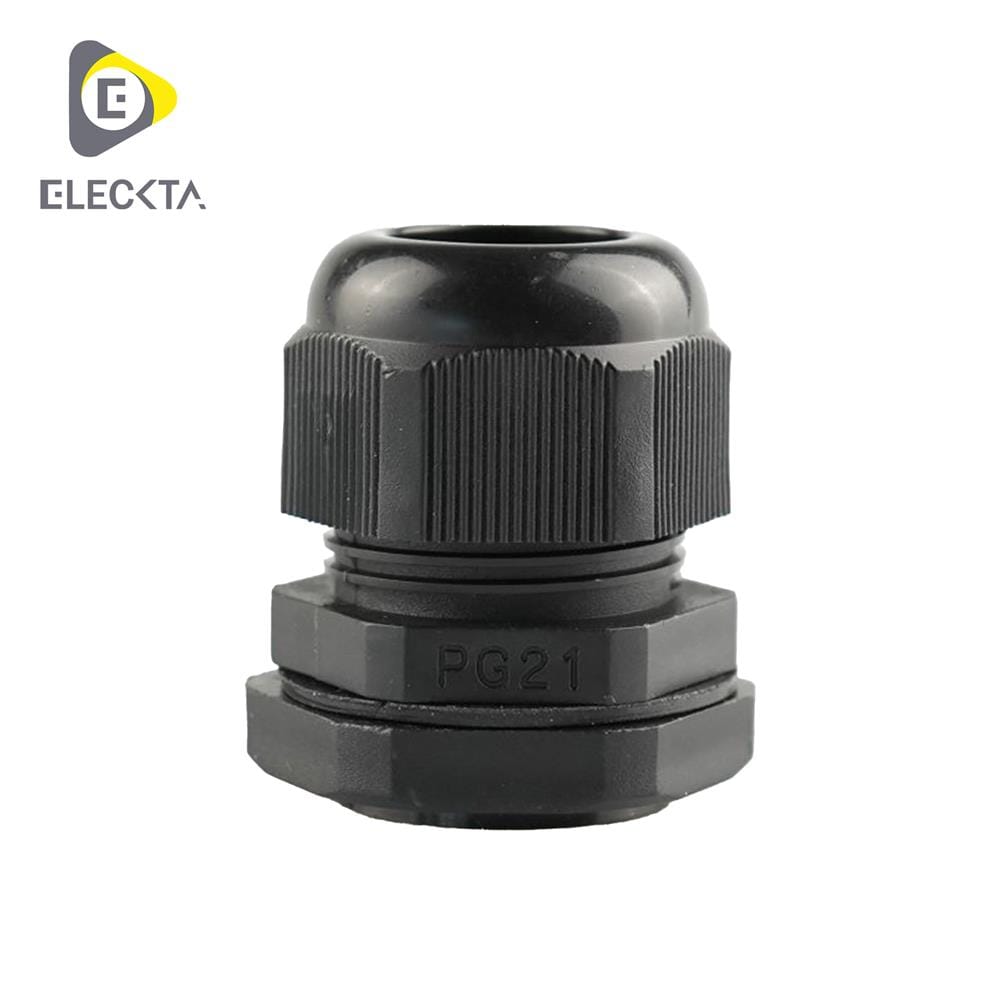 เคเบิ้ลแกลน ELECKTA PG-21 สีดำ (แพ็ก 2 ชิ้น)