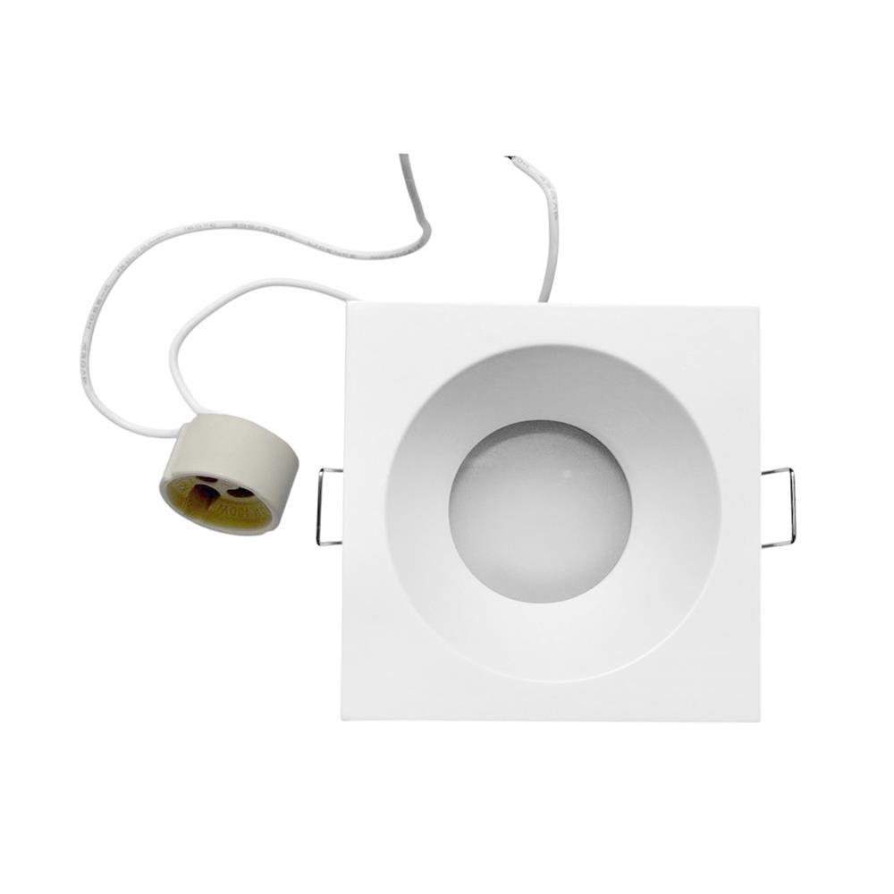 ดาวน์ไลท์ L&E HG 24-04707 3 นิ้ว สีดำ/ขาว เหลี่ยม
