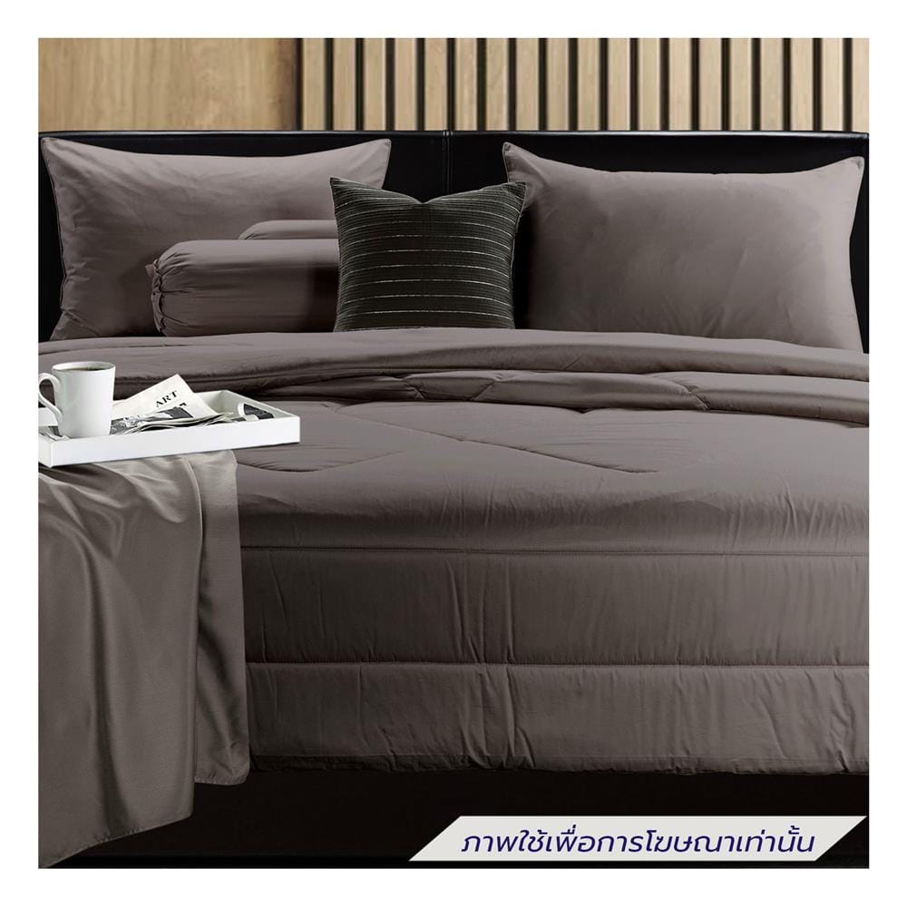 ชุดผ้าปูที่นอน 6 ฟุต (ชุด 6 ชิ้น) STEVENS PURE COTTON ET21BR