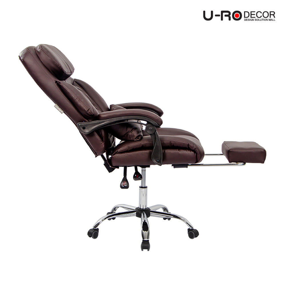 เก้าอี้สำนักงาน U-RO DECOR BAVARIA สีน้ำตาล