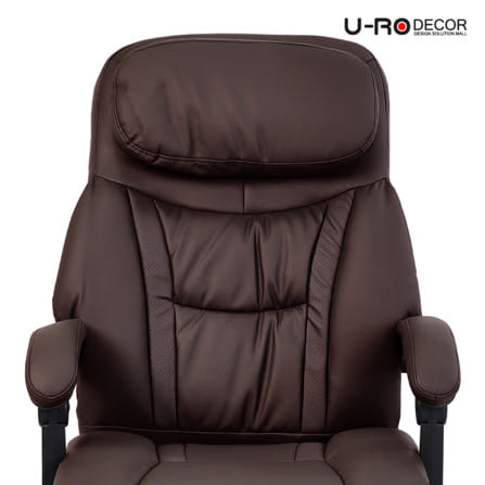 เก้าอี้สำนักงาน U-RO DECOR BAVARIA สีน้ำตาล_2