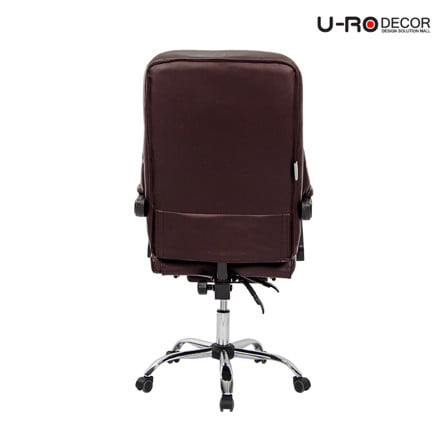 เก้าอี้สำนักงาน U-RO DECOR BAVARIA สีน้ำตาล_8