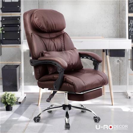 เก้าอี้สำนักงาน U-RODECOR BAVARIA สีน้ำตาล_9