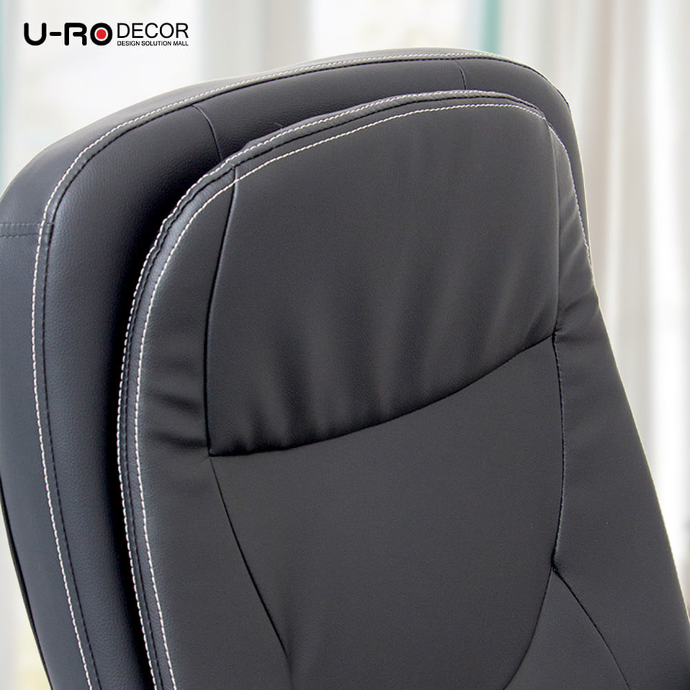เก้าอี้สำนักงาน U-RO DECOR AHEAD สีดำ