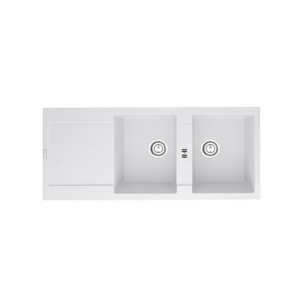 ซิงค์ฝัง 2 หลุม 1 ที่พัก FRANKE MRG 621 BIANCO สีขาว_0