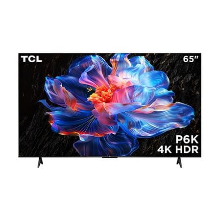 ทีวีแอลอีดี 65 นิ้ว TCL (4K, LED, GOOGLE TV) 65P6K