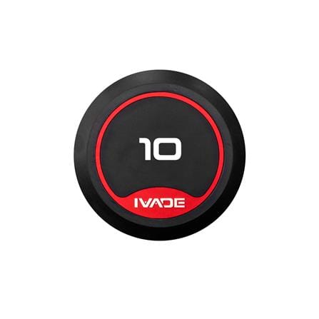 ดัมเบลกลมหุ้มยาง IVADE MD2104 10 กก. (แพ็ก 2 ชิ้น)_2