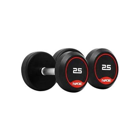 ดัมเบลกลมหุ้มยาง IVADE MD2104 2.5 กก. (แพ็ก 2 ชิ้น)_0