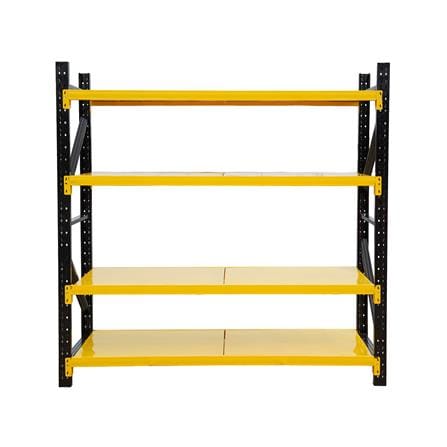 ชั้นเหล็ก 4 ชั้น C METAL 200X200X60 ซม. สีเหลือง-ดำ