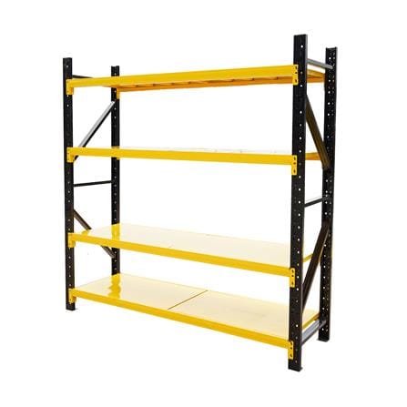 ชั้นเหล็ก 4 ชั้น C METAL 200X200X60 ซม. สีเหลือง-ดำ_1