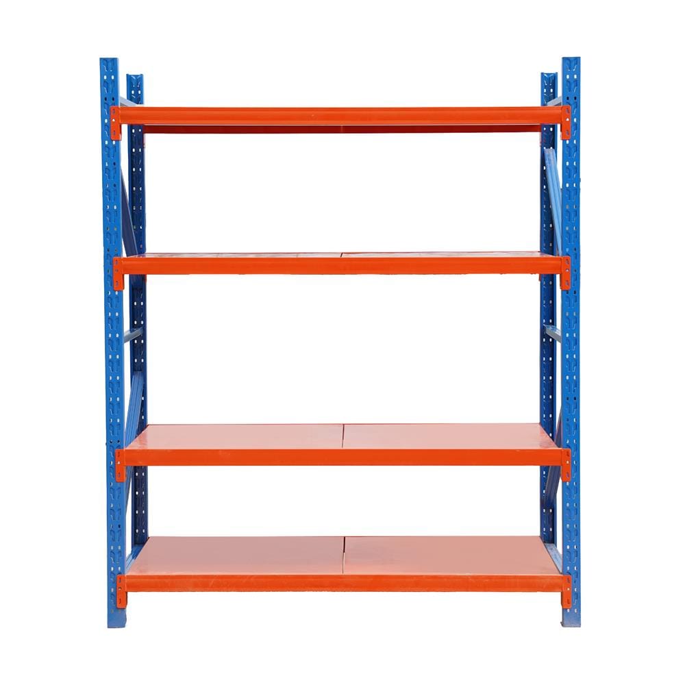 ชั้นเหล็ก 4 ชั้น C METAL 200X150X60 ซม. สีส้ม-น้ำเงิน