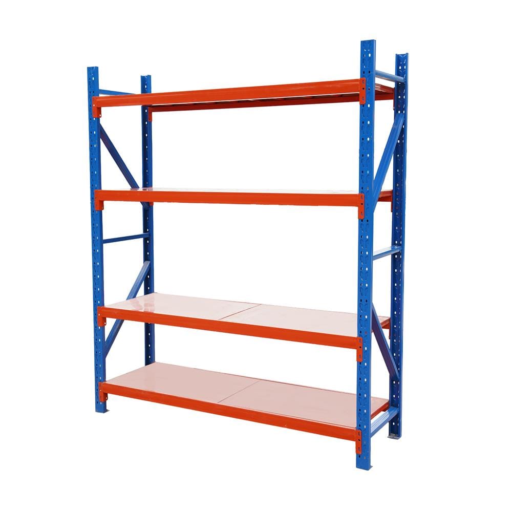 ชั้นเหล็ก 4 ชั้น C METAL 200X150X60 ซม. สีส้ม-น้ำเงิน