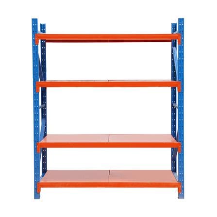 ชั้นเหล็ก 4 ชั้น C METAL 200X150X60 ซม. สีส้ม-น้ำเงิน