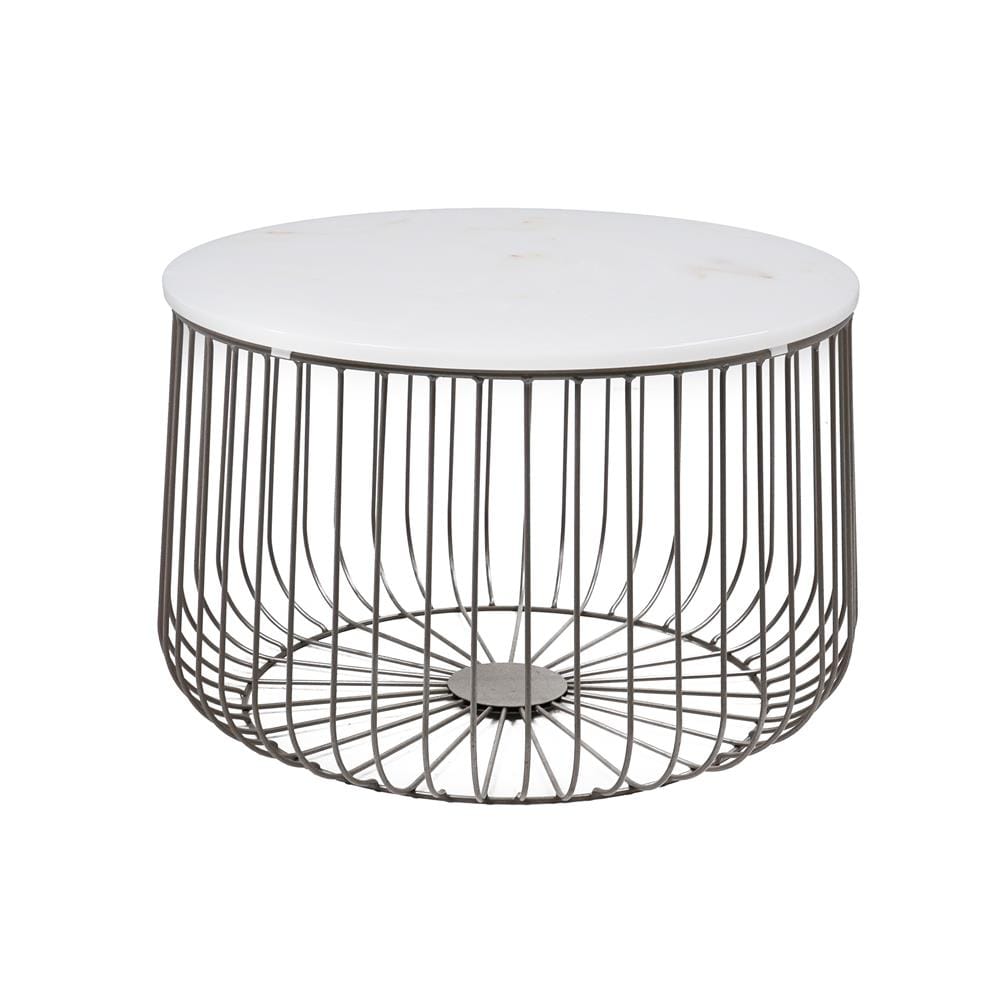 โต๊ะกลาง FURDINI RUSSO 60 ซม. สีขาว/เทา_0