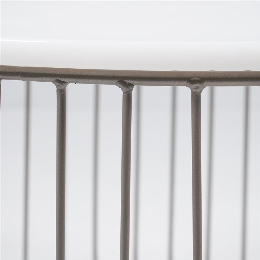 โต๊ะกลาง FURDINI RUSSO 60 ซม. สีขาว/เทา