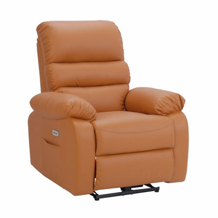 โซฟาปรับนอนไฟฟ้า FURDINI JASPER สีน้ำตาล_3