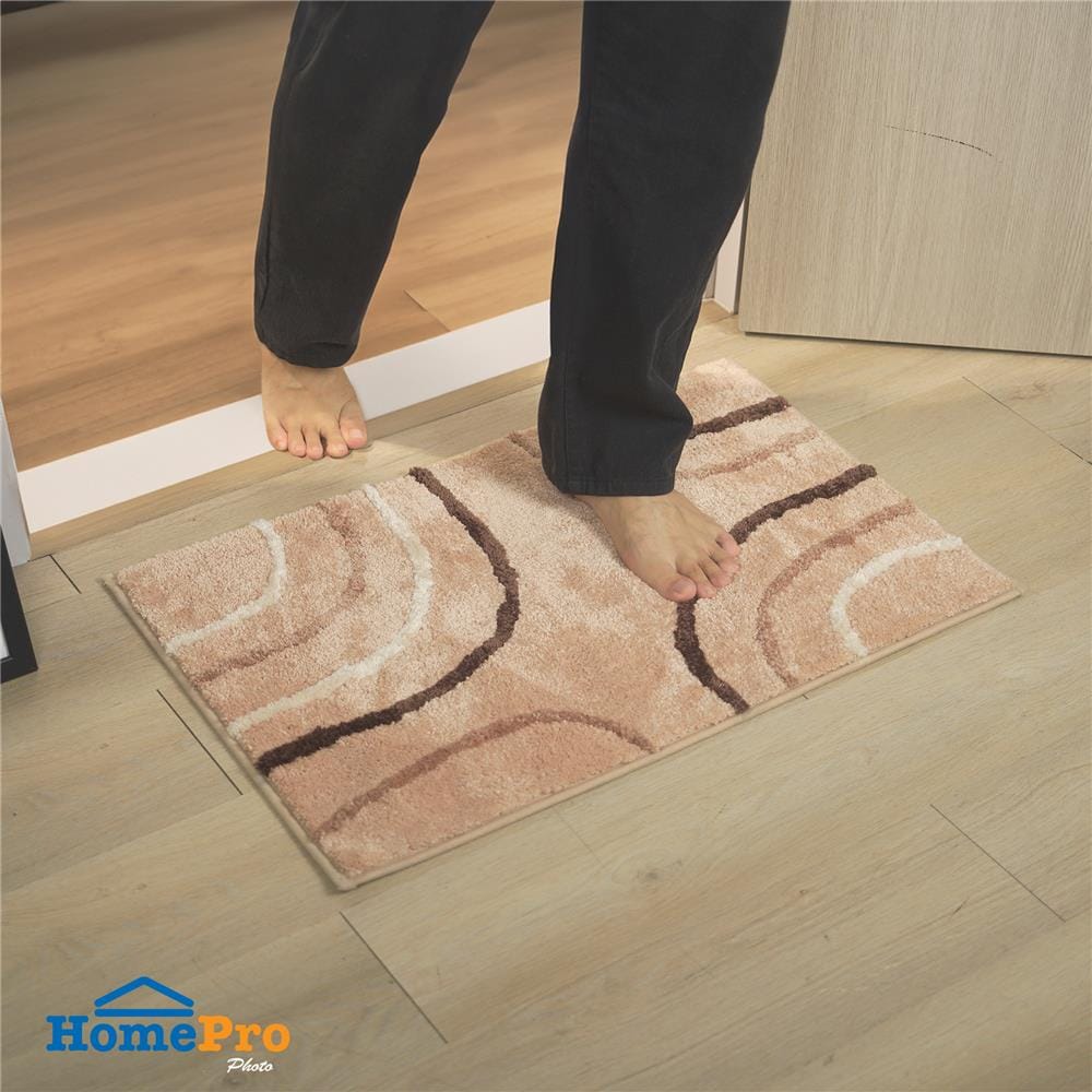 พรม HOME LIVING STYLE RING 45X70 ซม. สีครีม
