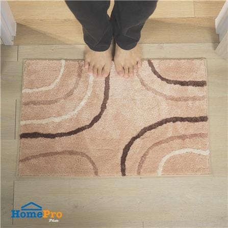 พรม HOME LIVING STYLE RING 45X70 ซม. สีครีม_6
