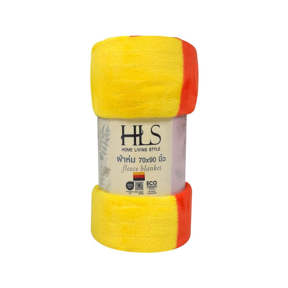 ผ้าห่ม HOME LIVING STYLE GERMANY 70X90 นิ้ว สี MULTICOLOR